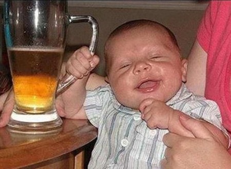 Dronken baby